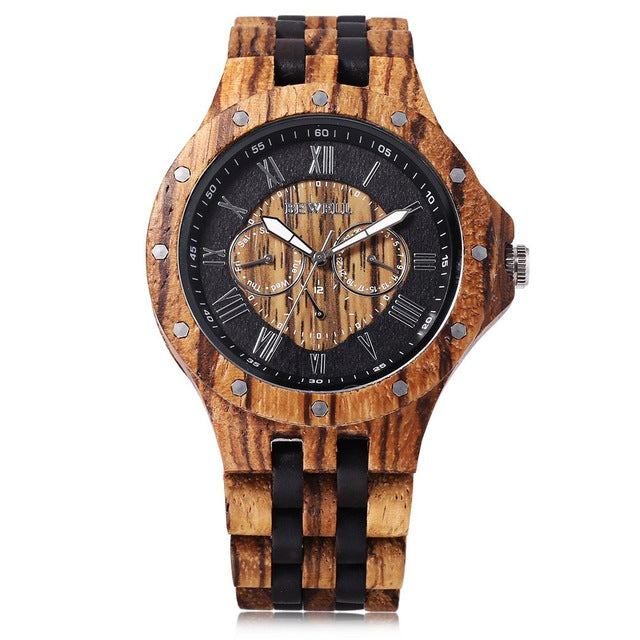 Male Business Wood Watch