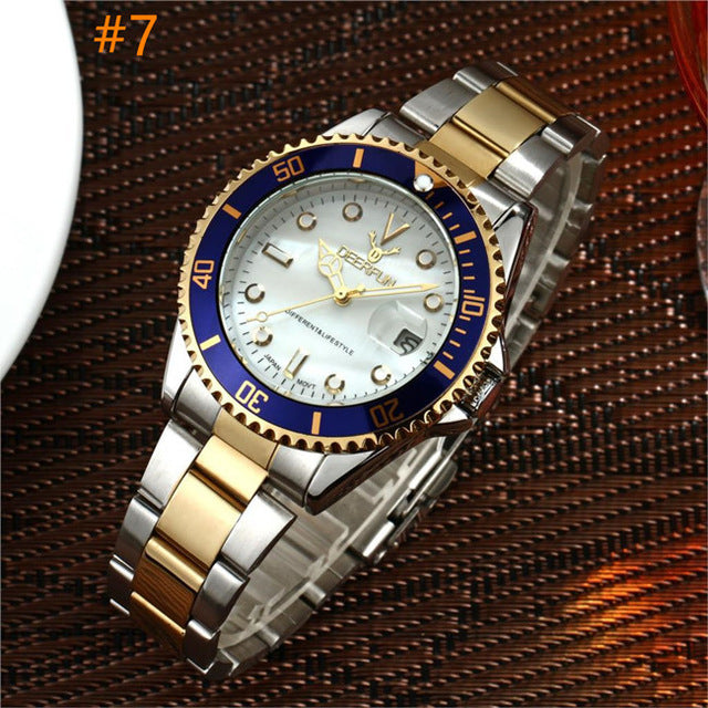 Men watch casual business