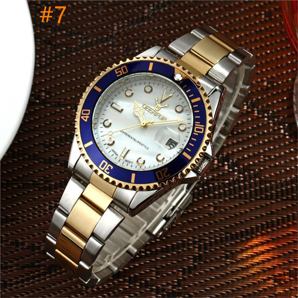 Men watch casual business