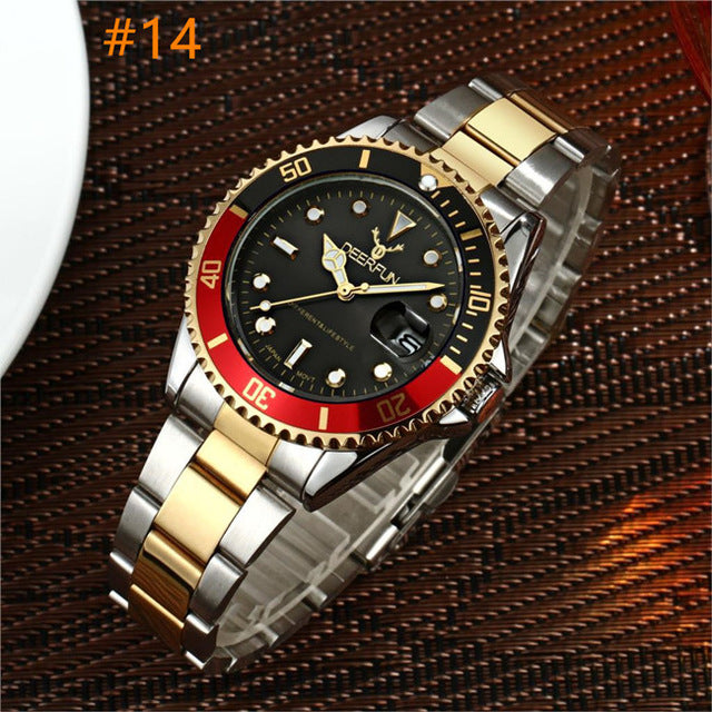 Men watch casual business