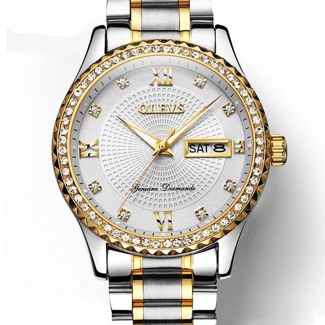 White Auto Watch