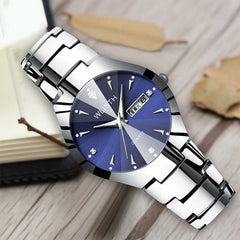 Men Watch 2018 Blue Stainless